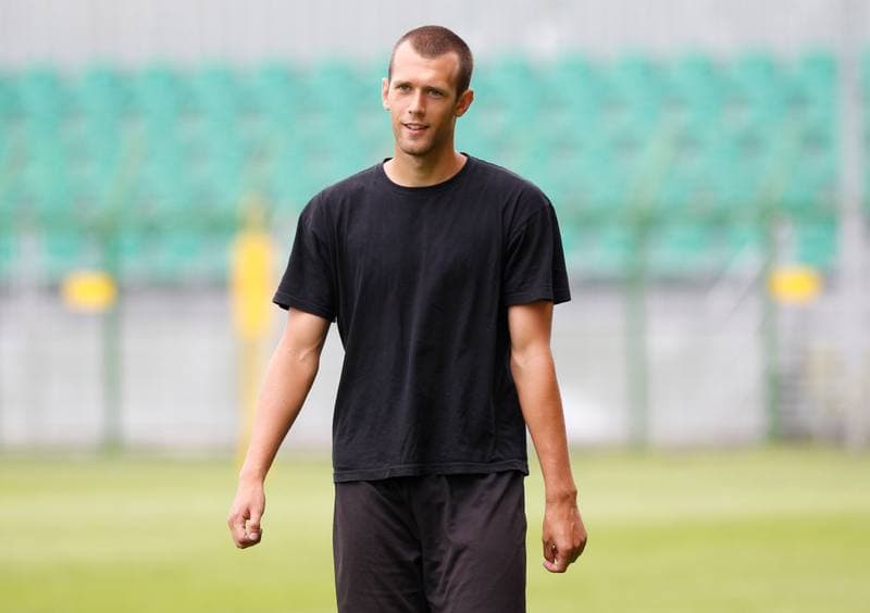 Football. GKS Katowice. Training. 15.01.2015