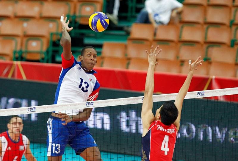 Volleyball. FIVB Men's World Championship. Korea - Cuba. 05.09.2014