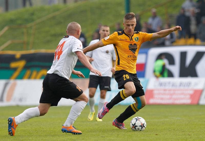 Football. Polish Cup. GKS Katowice - Chrobry Glogow. 13.08.2014
