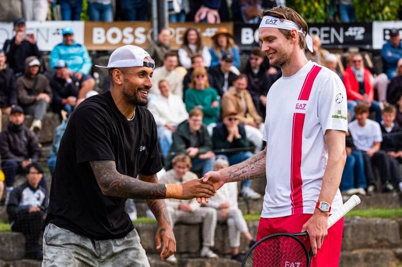 Tennis. BOSS OPEN. Sho Shimabukuro - Nick Kyrgios. 11.06.2026