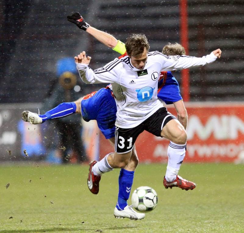 Football. Ekstraklasa. Polonia Bytom - Legia Warsaw. 13.03.2010