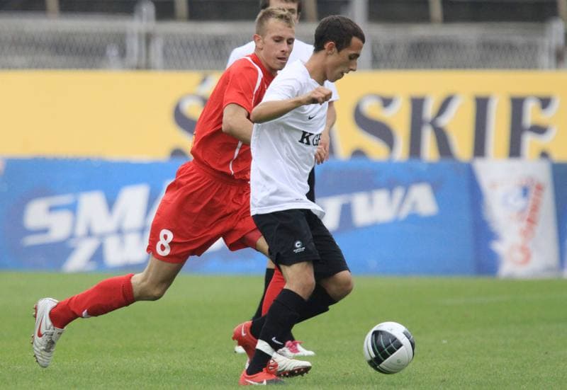 Football. Mloda Ekstraklasa. Gornik Zabrze - Zaglebie Lubin. 04.09.2010