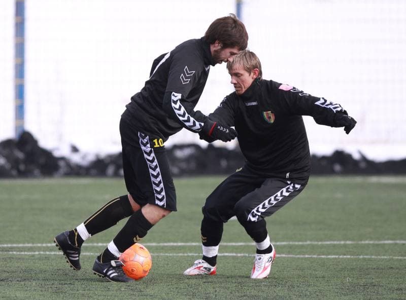 Football. Sparing. Gornik Zabrze - Korona Kielce. 02.02.2010