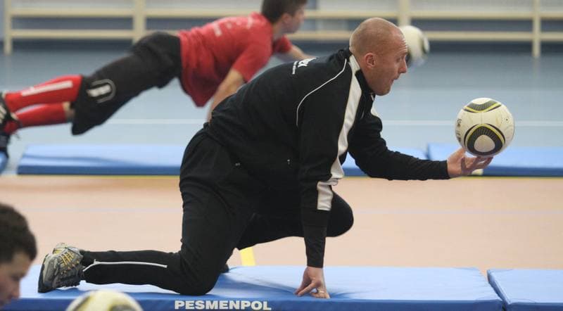 Football. Ruch Radzionkow. Training. 05.01.2011