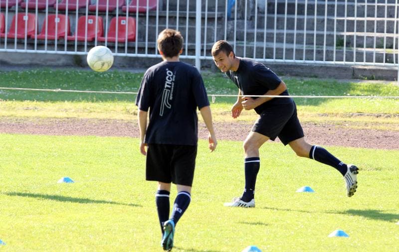 Football. Odra Wodzislaw. Training. 06.06.2011