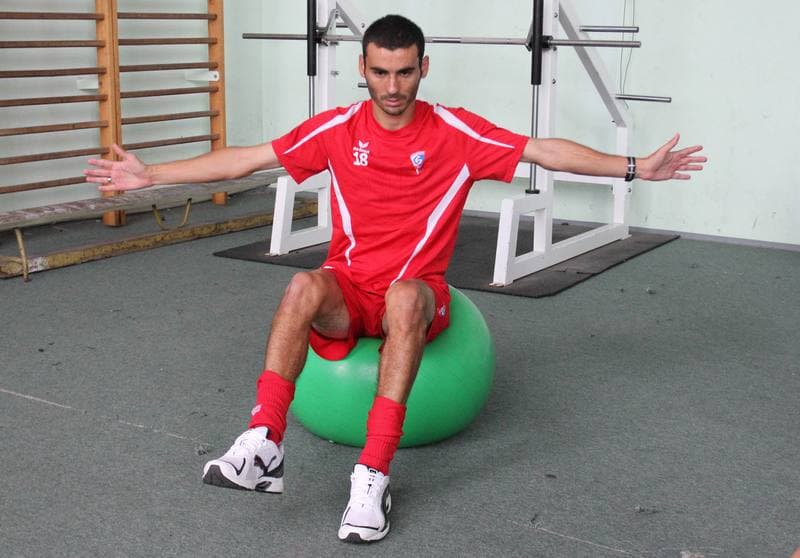 Football. Gornik Zabrze. Training. 12.07.2011