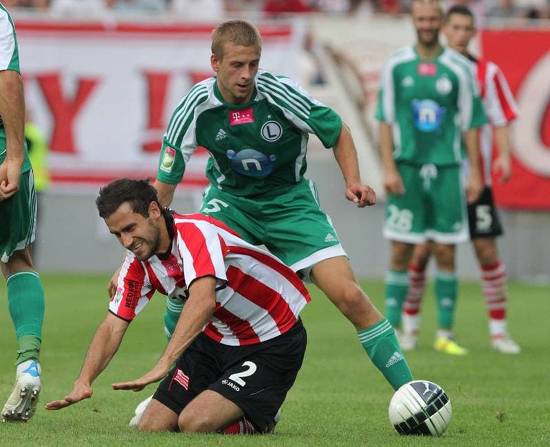 Football. T-Mobile Ekstraklasa. Cracovia Krakow - Legia Warsaw. 07.08.2011
