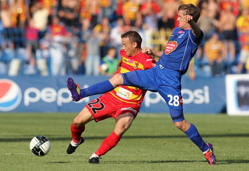 Football. T-Mobile Ekstraklasa. Ruch Chorzow - Jagiellonia Bialystok. 28.08.2011