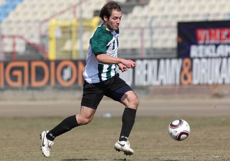 Football. II liga. ROW Rybnik - Baltyk Gdynia. 18.03.2012