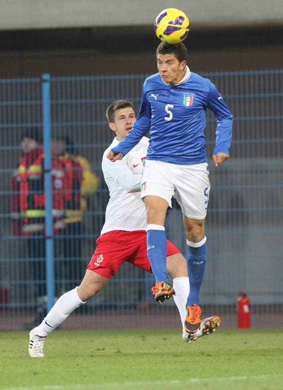 Football. Turniej Czterech Narodow. Poland U-20 - Italy U-20. 27.03.2013