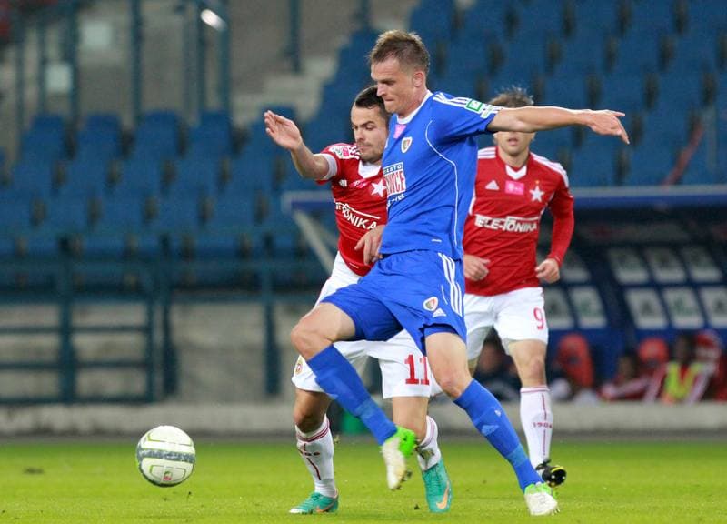 Football. T-Mobile Ekstraklasa. Wisla Krakow - Piast Gliwice. 28.07.2014