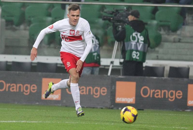 Football. International Friendly. Poland - Slovakia. 15.11.2013
