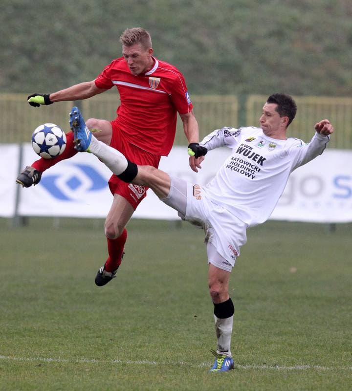 Football. II Liga. Rozwoj Katowice - Polonia Bytom. 16.11.2013