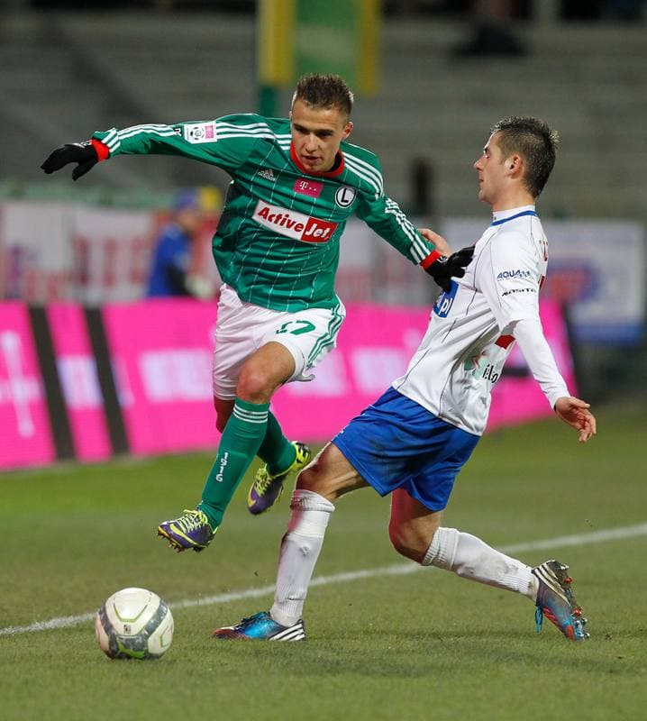 Football. T-Mobile Ekstraklasa. Podbeskidzie Bielsko Biala - Legia Warsaw. 01.12.2013