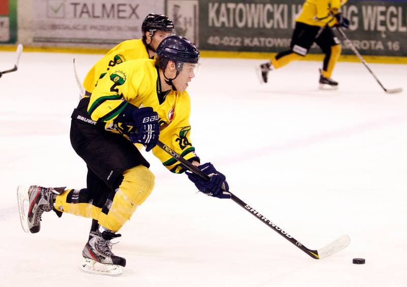 Ice Hockey. Polska Hokej Liga. HC GKS Katowice - Cracovia Krakow. 19.10.2014
