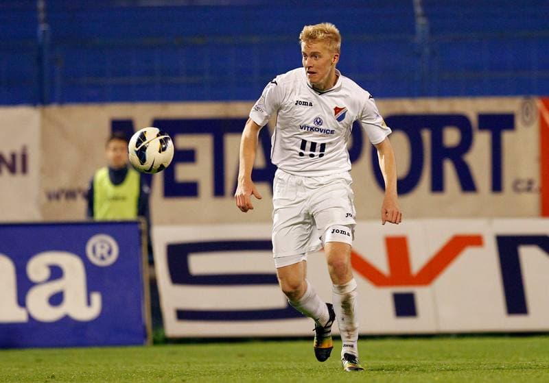 Football. SYNOT LIGA. Banik Ostrava - FC Hradec Kralove. 01.11.2014