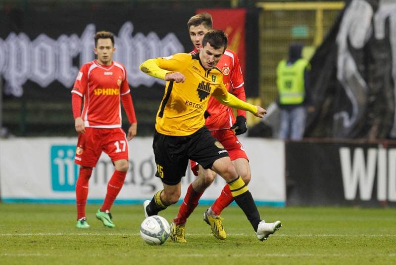 Football. I Liga. Widzew Lodz - GKS Katowice. 22.11.2014