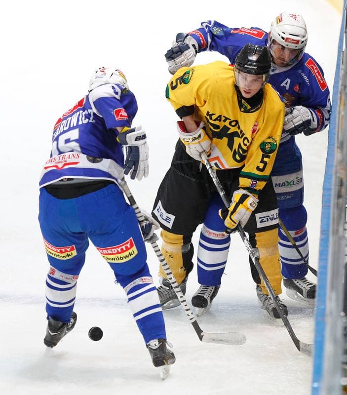 Ice Hockey. Polska Hokej Liga. HC GKS Katowice - Aksam Unia Oswiecim. 10.01.2014