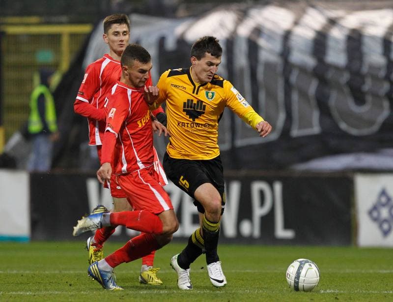 Football. I Liga. Widzew Lodz - GKS Katowice. 22.11.2014