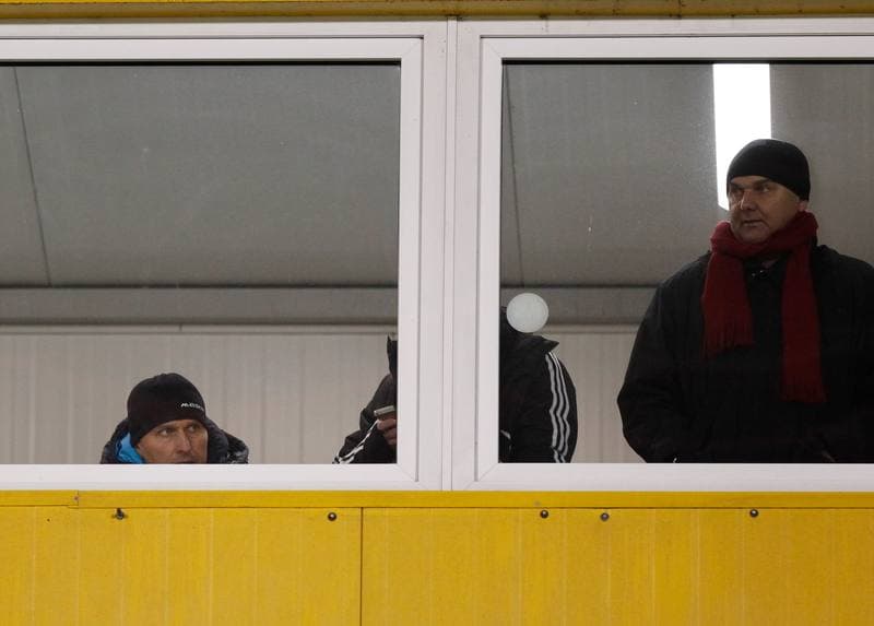 Football. Sparing. Energetyk ROW Rybnik - Rozwoj Katowice. 29.01.2014