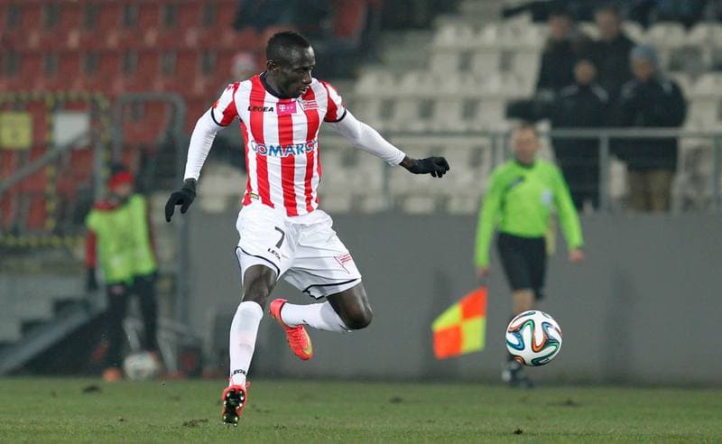 Football. T-Mobile Ekstraklasa. Cracovia Krakow - Jagiellonia Bialystok. 06.12.2014
