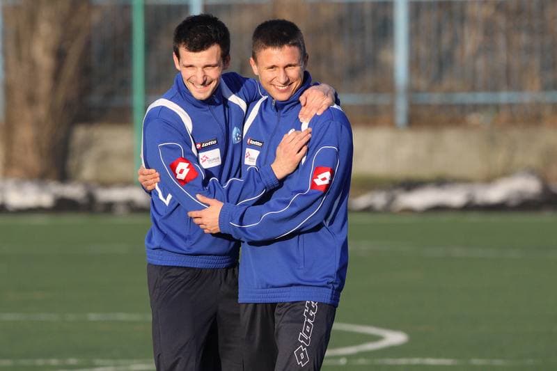 Football. Ruch Chorzow. Training. 10.01.2011