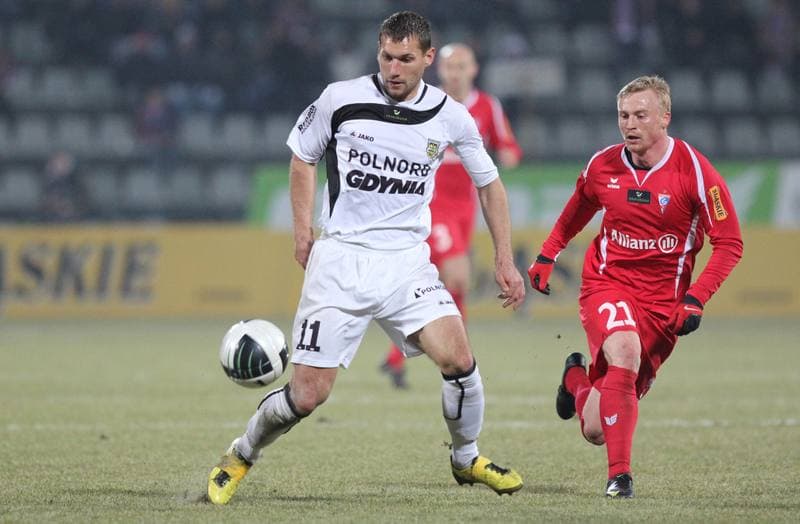 Football. PKO BP Ekstraklasa. Gornik Zabrze - Arka Gdynia. 11.03.2011