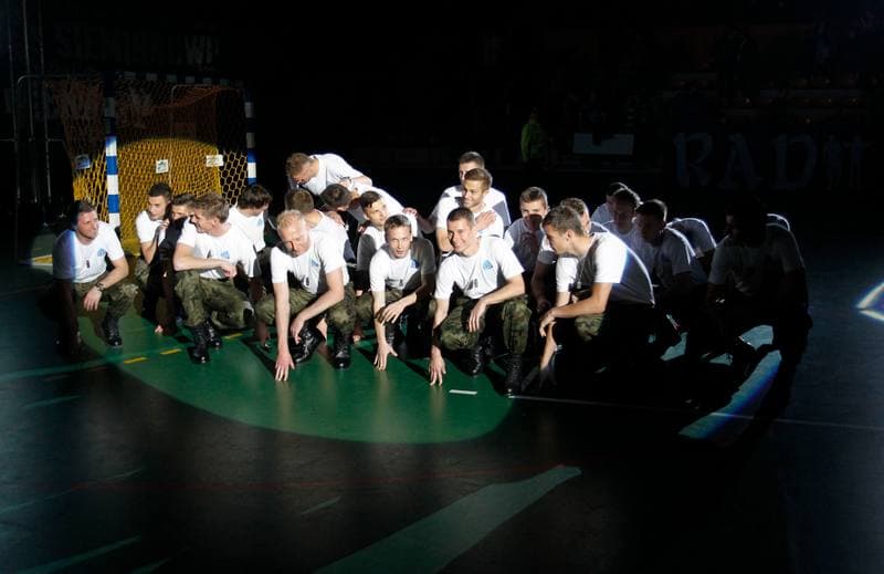 Football. Ruch Chorzow. Team Presentation. 09.02.2015