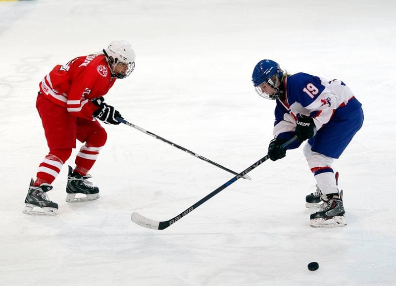 Ice Hockey. U18 Women's World Championship Division I. Poland - Great Britain. 25.01.2015