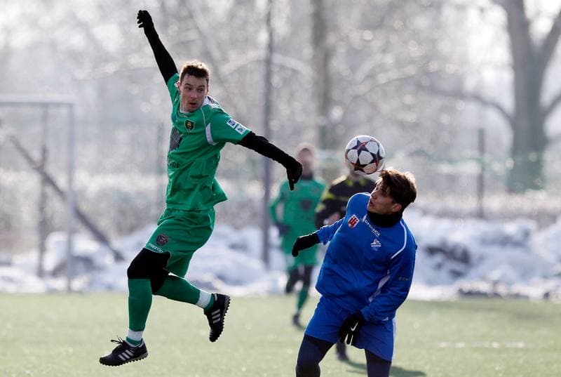 Football. Friendly Match. GKS Katowice - MKS Kluczbork. 31.01.2015