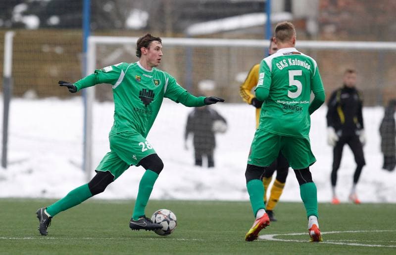 Football. Friendly Match. GKS Katowice - MFK Karvina. 06.02.2015