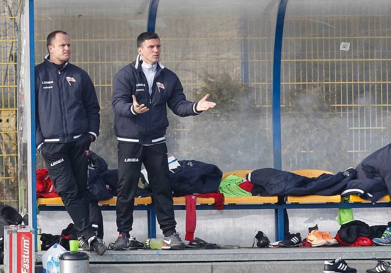 Football. Friendly Match. GKS Tychy - Cracovia Krakow. 07.02.2015