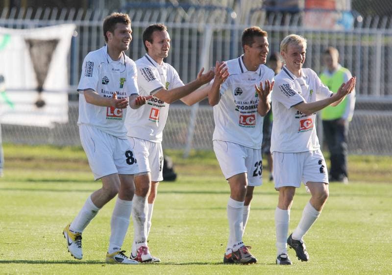 Football. I liga. Piast Gliwice - GKS Bogdanka Leczna. 06.05.2011
