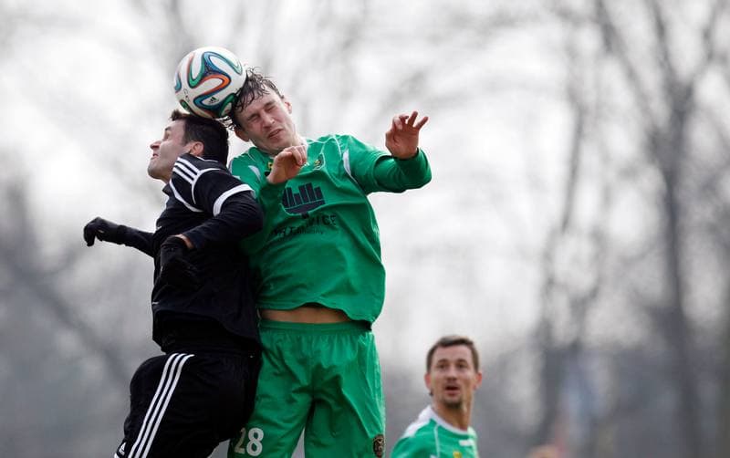 Football. Friendly Match. GKS Katowice - Nadwislan Gora. 28.02.2015