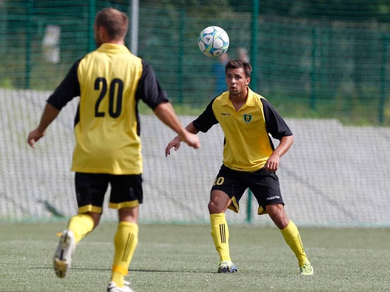 Football. IV Liga. GKS II Katowice - Unia Raciborz. 31.08.2014
