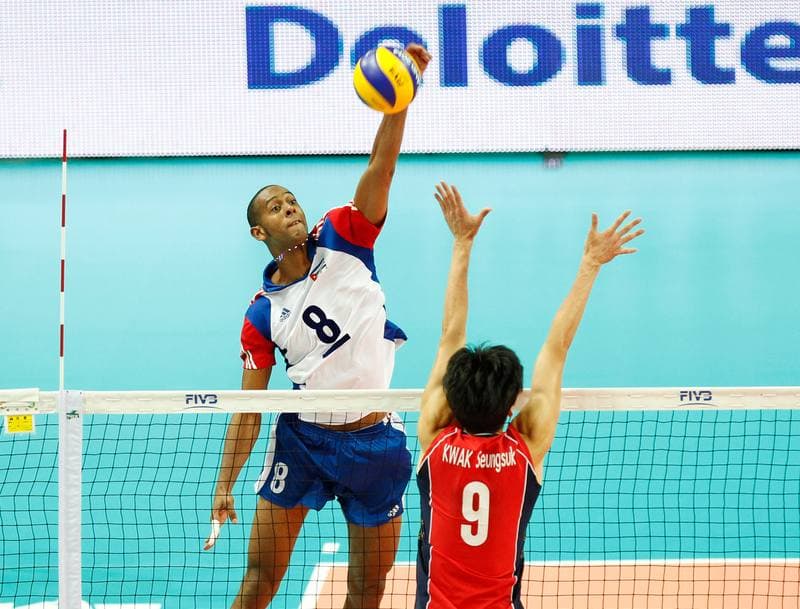 Volleyball. FIVB Men's World Championship. Korea - Cuba. 05.09.2014