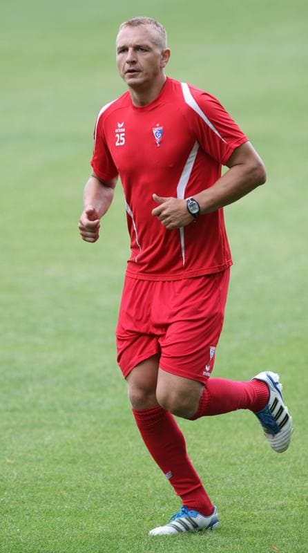 Football. Gornik Zabrze. Training. 12.07.2011