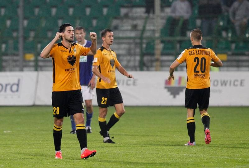 Football. I Liga. GKS Katowice - Pogon Siedlce. 20.09.2014