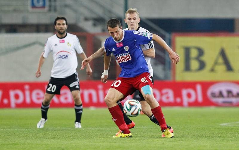 Football. Polish Cup. Piast Gliwice - GKS Belchatow. 29.10.2014