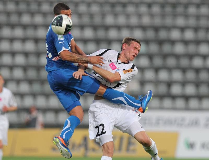 Football. Mloda Ekstraklasa. Gornik Zabrze - Lech Poznan. 08.05.2011