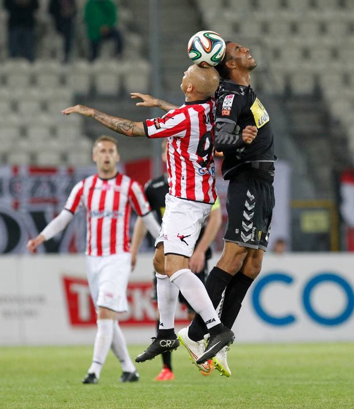 Football. T-Mobile Ekstraklasa. Cracovia Krakow - Korona Kielce. 22.05.2015
