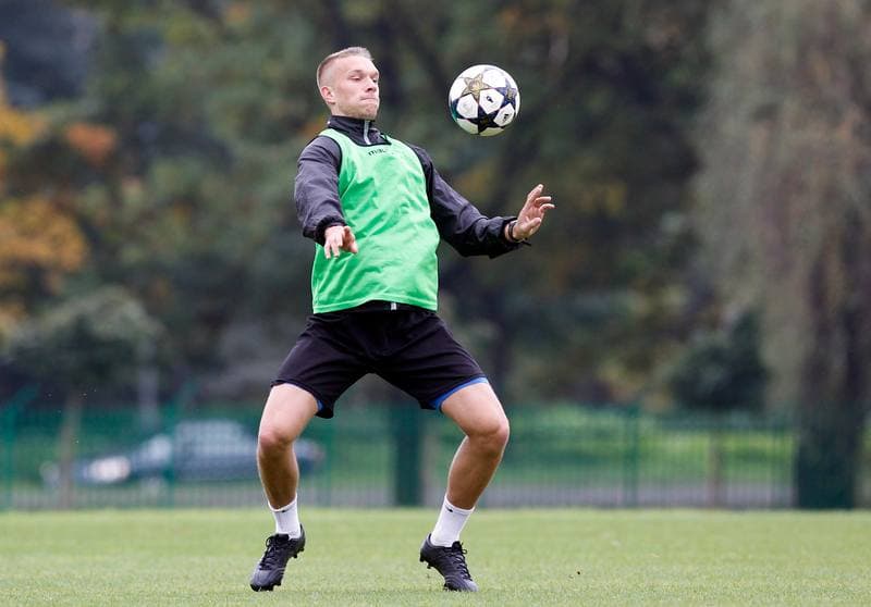 Football. GKS Katowice. Training. 15.01.2015
