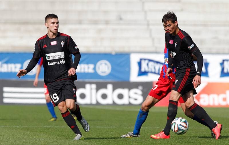 Football. III Liga. Gornik II Zabrze - Polonia Bytom. 05.10.2014