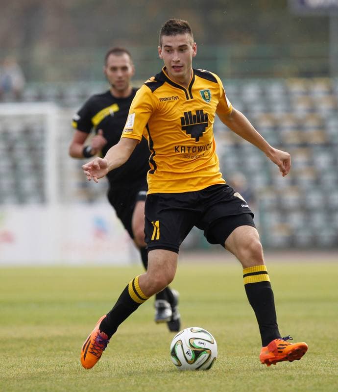 Football. I Liga. Olimpia Grudziadz - GKS Katowice. 11.10.2014