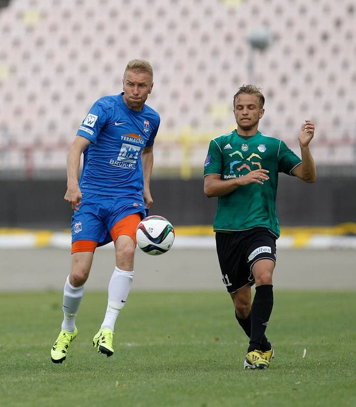 Football. Friendly Match. KS ROW 1964 Rybnik - Termalica Bruk Bet Nieciecza. 08.07.2015