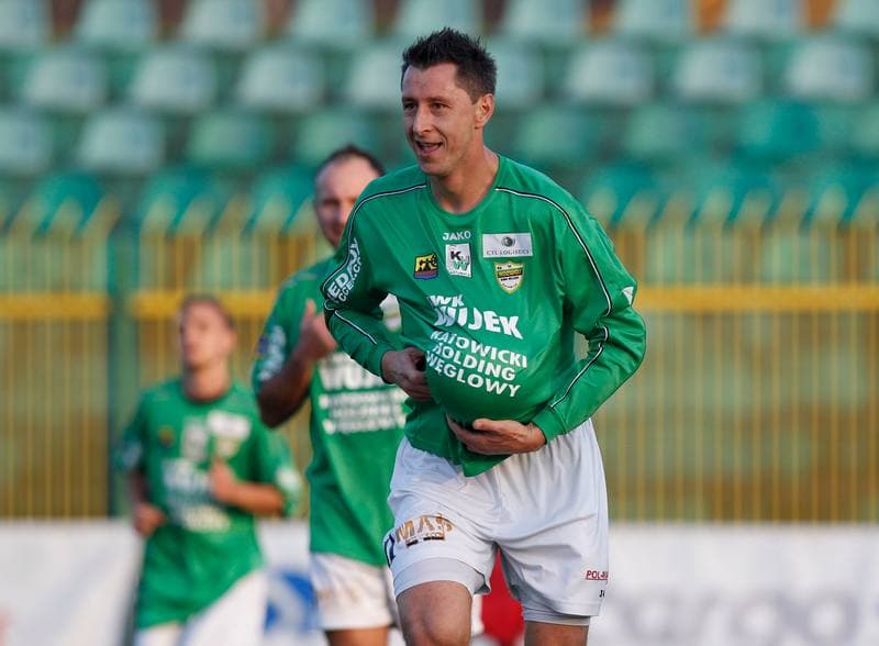 Football. II Liga Opolsko Slaska. Rozwoj Katowice - Nadwislana Gora. 15.11.2014