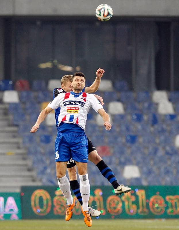 Football. T-Mobile Ekstraklasa. Podbeskidzie Bielsko Biala - Zawisza Bydgoszcz. 14.12.2014