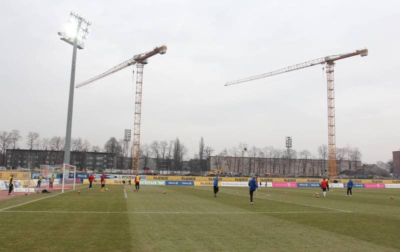 Football. PKO BP Ekstraklasa. Gornik Zabrze - Lechia Gdansk. 15.04.2011