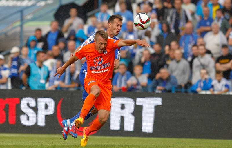 Football. PKO BP Ekstraklasa. Ruch Chorzow - Termalica Bruk-Bet Nieciecza. 22.08.2015