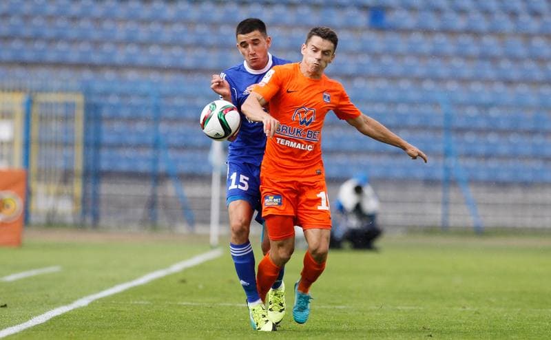 Football. PKO BP Ekstraklasa. Ruch Chorzow - Termalica Bruk-Bet Nieciecza. 22.08.2015